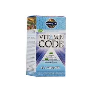  Garden of Life Vitamin Code   50 & Wiser Mens Multi 120 