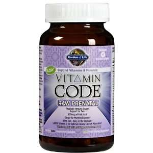  Garden of Life Vitamin Code RAW Prenatal Caps Health 