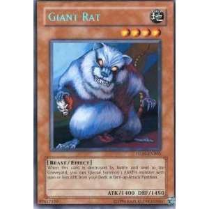  Yu Gi Oh   Giant Rat   Blue   Duelist League 2010 Prize Cards 