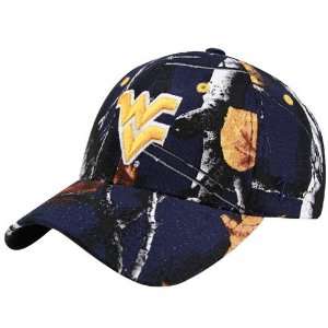  Zephyr West Virginia Mountaineers Navy Blue Camo Game Day Z fit Hat 