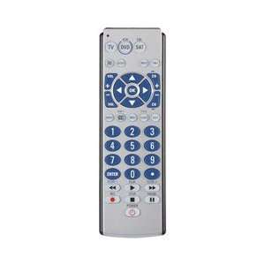 Zenith 3 DEVICE TV/VCR/DVD/SAT/CBL1 LED IR (Home Audio Video / Remotes 