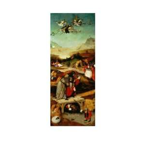  Triptych of the Temptations, the Flight and Fall of Saint 