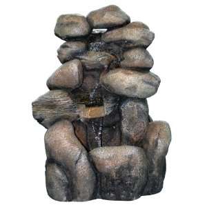   Maynard Fountain with 1 Finger Light, 29 Inch Patio, Lawn & Garden