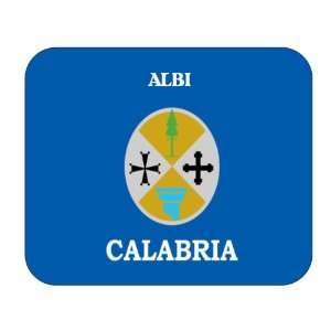  Italy Region   Calabria, Albi Mouse Pad 