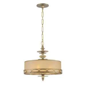  Crystorama 9607 AB / 9609 AB Eclipse Pendant in Antique 