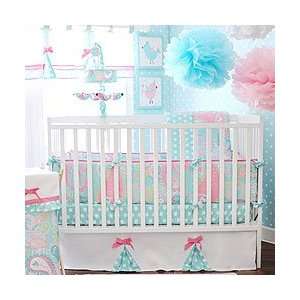  Aqua Pixie Baby 3pc Crib Set by My Baby Sam Baby