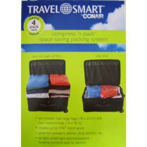 Conair Travel Smart Compress N Pack Space Saving Packing System (Extra 