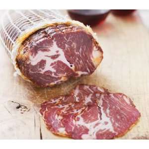 Olli Salumeria   Hot Coppa   3 Lb Grocery & Gourmet Food