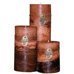 ACheerfulCandle F64 16 6 in. x 4 in. Round Fuze Spice Infusion  