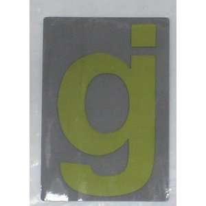  Glassjaw 1.5x3 Sticker /Grey 