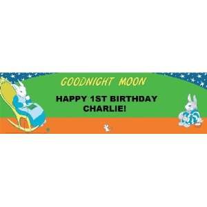  Goodnight Moon Personalized Banner Medium 24 x 80 Toys 