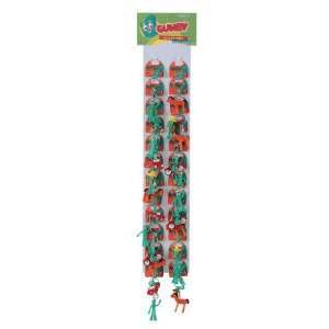  Gumby 24 Piece Key Chain Assortment Case Pack 24 Arts 