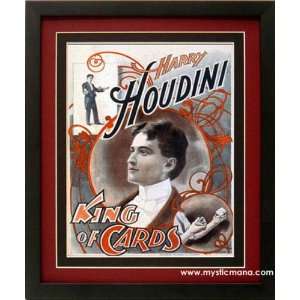  Houdini Poster King of Cards 