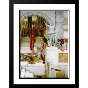   Tadema, Sir Lawrence 28x36 Framed and Double Matted After the Audience