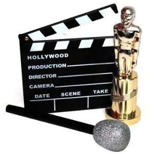 Celebrity DressUp Hollywood Clapboard Microphone Lot 8 