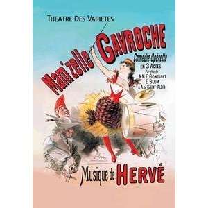    Art Mamzelle Gavroche Comedie Operette   00091 0