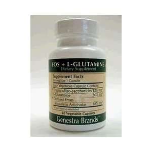  FOS + L Glutamine 60 Vegetable Capsules Health & Personal 