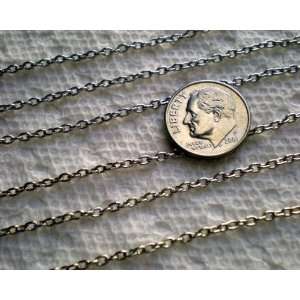  10 Feets Silver Tone Small Edging Chain for Jewelry Making 