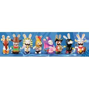  Raving Rabbids Travel in Time Complete Figure Set 