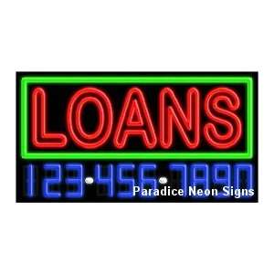  Loans Neon Sign