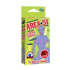  Pipedream Products Travel Size Area 51 Love Doll 
