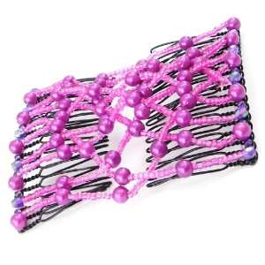  Comb lattice Chrysalide purple. Jewelry