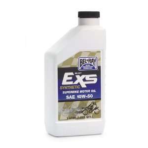 Bel Ray EXS Full Synthetic Ester 4T Engine Oil   10W50   1 Liter 92680 