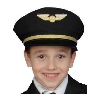  Airline Pilot Hat Child Costume Accessory Toys & Games