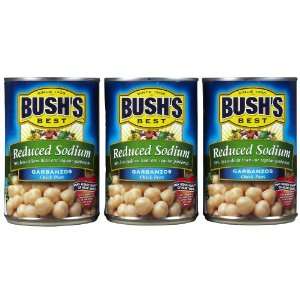 Bushs Reduced Sodium Garbanzos Chick Grocery & Gourmet Food