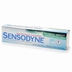  Sensodyne Fresh Impact Anticavity Toothpaste Health 