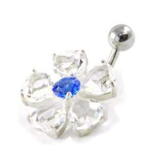  Body piercing Vahiné blue. Jewelry