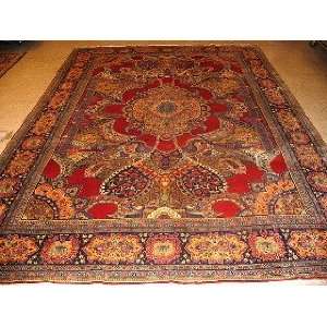   Hand Knotted Antique/Sarouk Persian Rug   120x88
