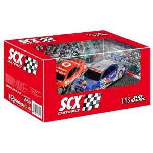  SCX Compact 143 Scale DTM Slot Car 2 Pack Toys & Games