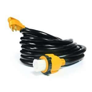   Male Standard / 50 Amp Female Powergrip Locking Adapter Extension Cord