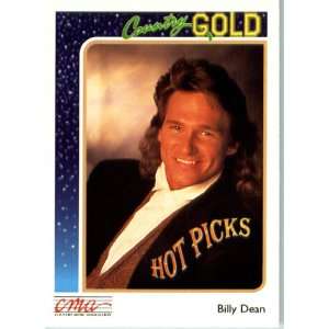  1992 Country Gold Trading Card #4 Billy Dean In a 