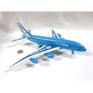    Toy Airplane 11 inch Airbus Plane Toy   Blue Toys & Games