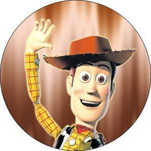  Disney Pixar Toy Story Woody Button B DIS 0373 Toys 