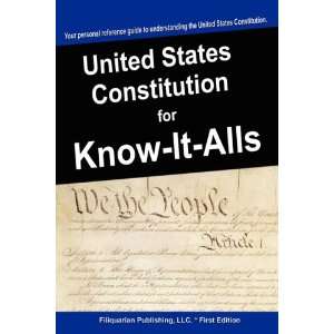   Constitution for Know It Alls (9781599862248) For Know It Alls Books