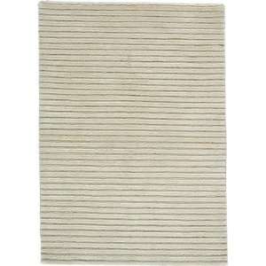  Due Process Nouveau Dual Stripe Pearl 10 X 14 Area Rug 