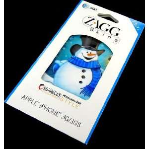  Zagg Skins Christmas Snowman Skin / Protector   Apple 