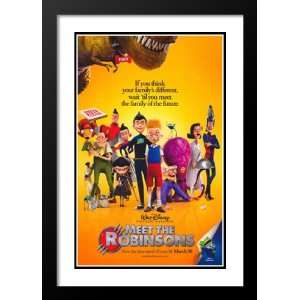 Meet the Robinsons 20x26 Framed and Double Matted Movie Poster   Style 