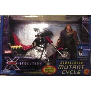  Xmen Evolution Sabretooth Mutant Cycle Toys & Games