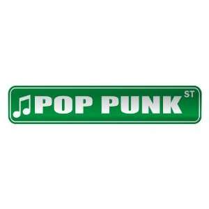   POP PUNK ST  STREET SIGN MUSIC