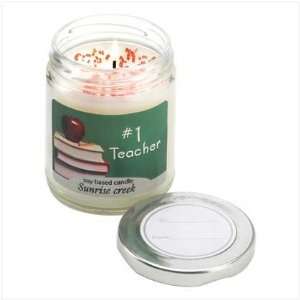  Number One Favorite Teacher Soy Wax Candle Gift Decor 