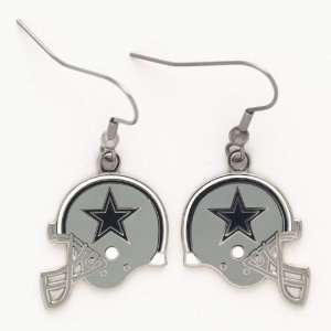 Dallas Cowboys Helmet Dangle Earrings