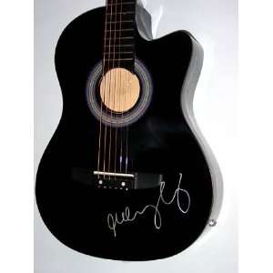  Miley Cyrus Autographed Signed Guitar & Flawless Video 