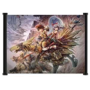 Final Fantasy Tactics A2 Game Fabric Wall Scroll Poster 