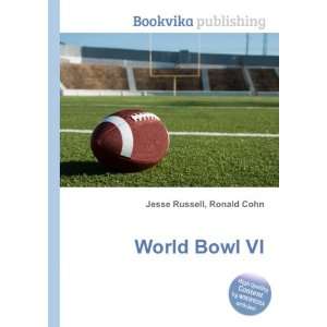  World Bowl VI Ronald Cohn Jesse Russell Books
