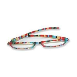  Carson Optical Primary Stripes Full Frame Reading Glasses 