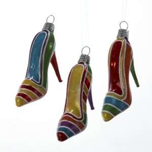  Club Pack of 36 Fashion Avenue High Heeled Glass Shoe 